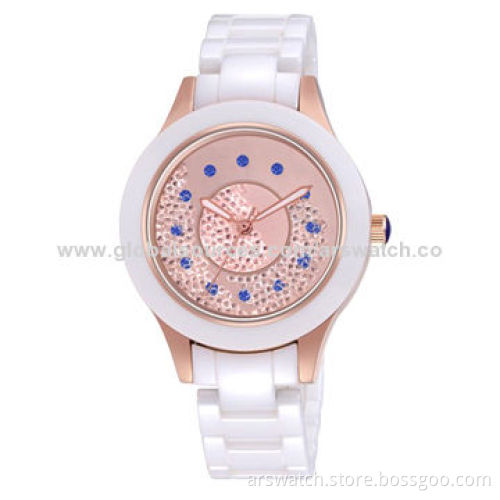 CE/RoHS Mark Fashion Watch with Alloy Case and PU Band, Available in Various Designs